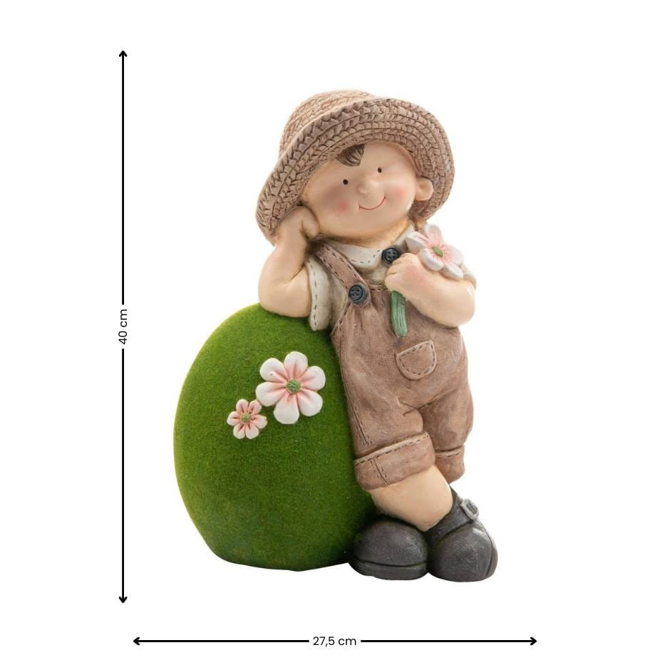 Dekoracyjna figurka - Chłopiec - obrazek 2