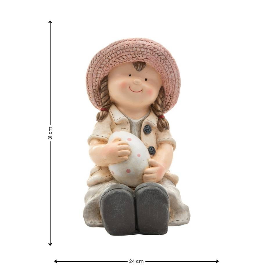 Dekoracyjna figurka - Dziewczynka - obrazek 2