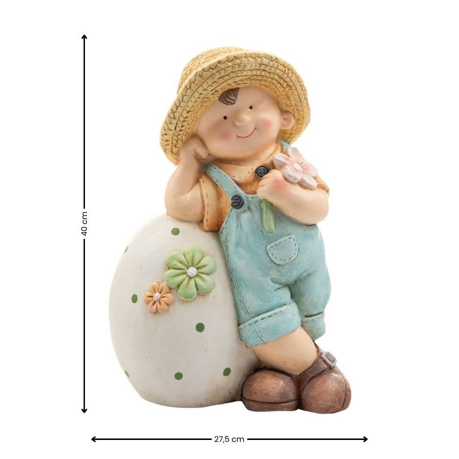 Dekoracyjna figurka - Chłopiec - obrazek 2