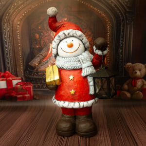 Solis Decor figurka dekoracyjna bałwanek z latarnią