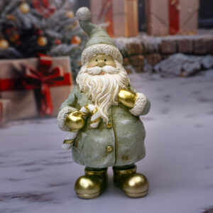 Solis Decor figurka dekoracyjna Mikołaj z laską