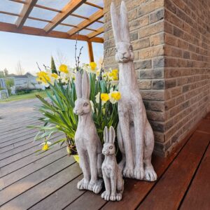 Solis Decor figurka dekoracyjna zając mały