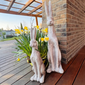 Solis Decor figurka dekoracyjna zając średni