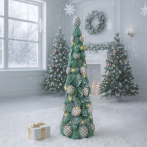 Solis Decor figurka dekoracyjna choinka 108 cm