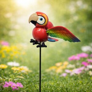 Papuga na piku 10,2 cm – Solis Decor by Aleksandra Sobota