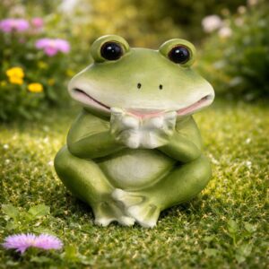 Żabka siedząca 10 cm