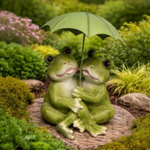 Żabki pod parasolem 17 / 23 cm – Solis Decor