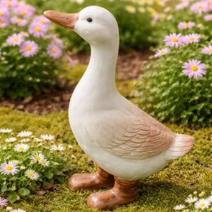 Kaczka dekoracyjna z butami 27,5 cm